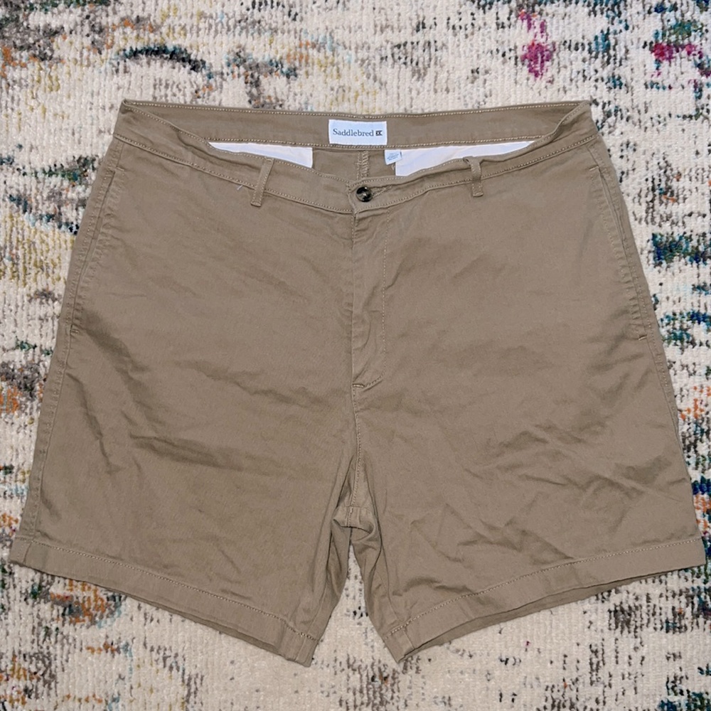 Saddlebred Brown Shorts, sz 38